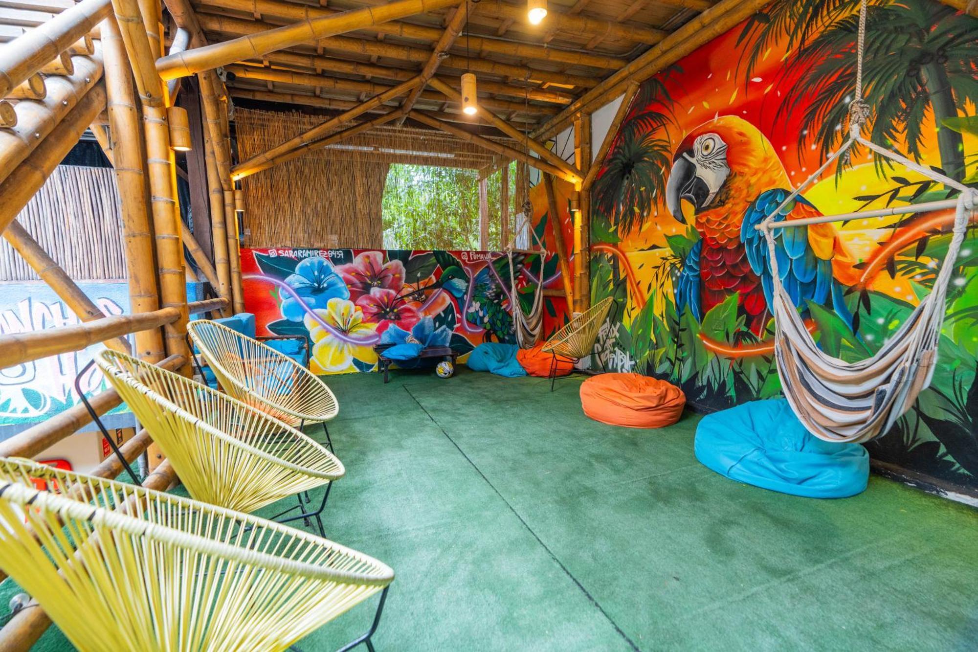 Tayrona Juanchos House Hostel 洛斯纳兰霍斯 外观 照片