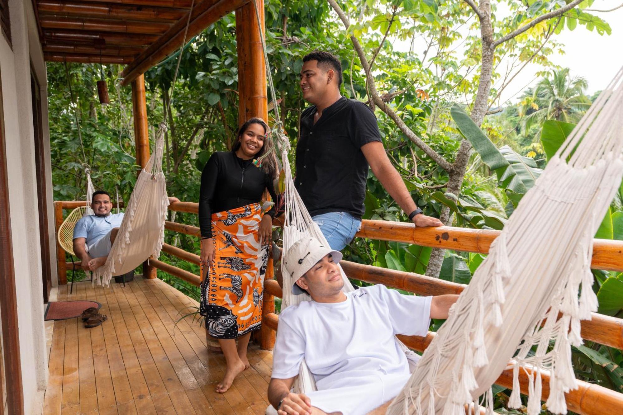 Tayrona Juanchos House Hostel 洛斯纳兰霍斯 外观 照片