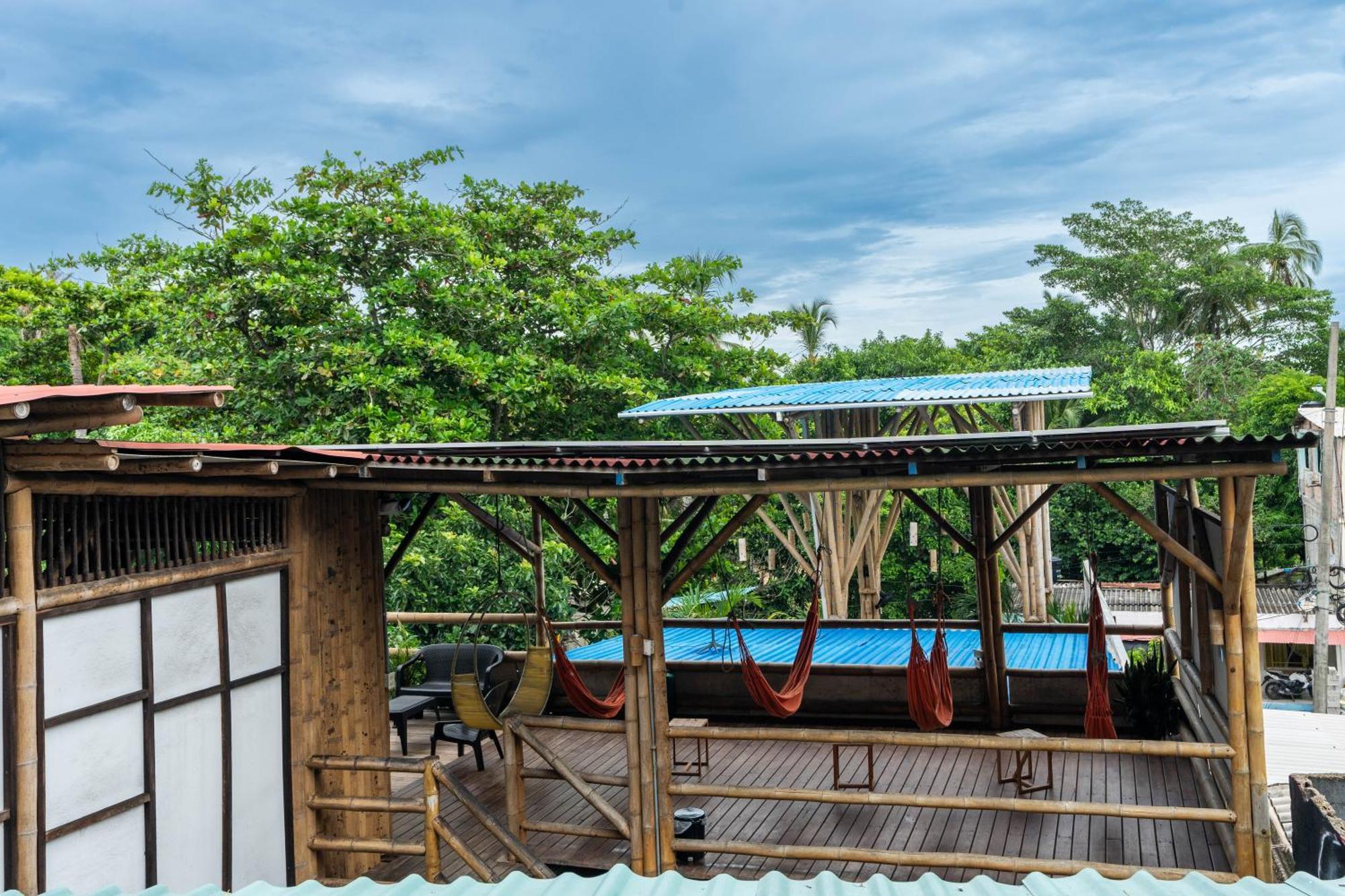 Tayrona Juanchos House Hostel 洛斯纳兰霍斯 外观 照片
