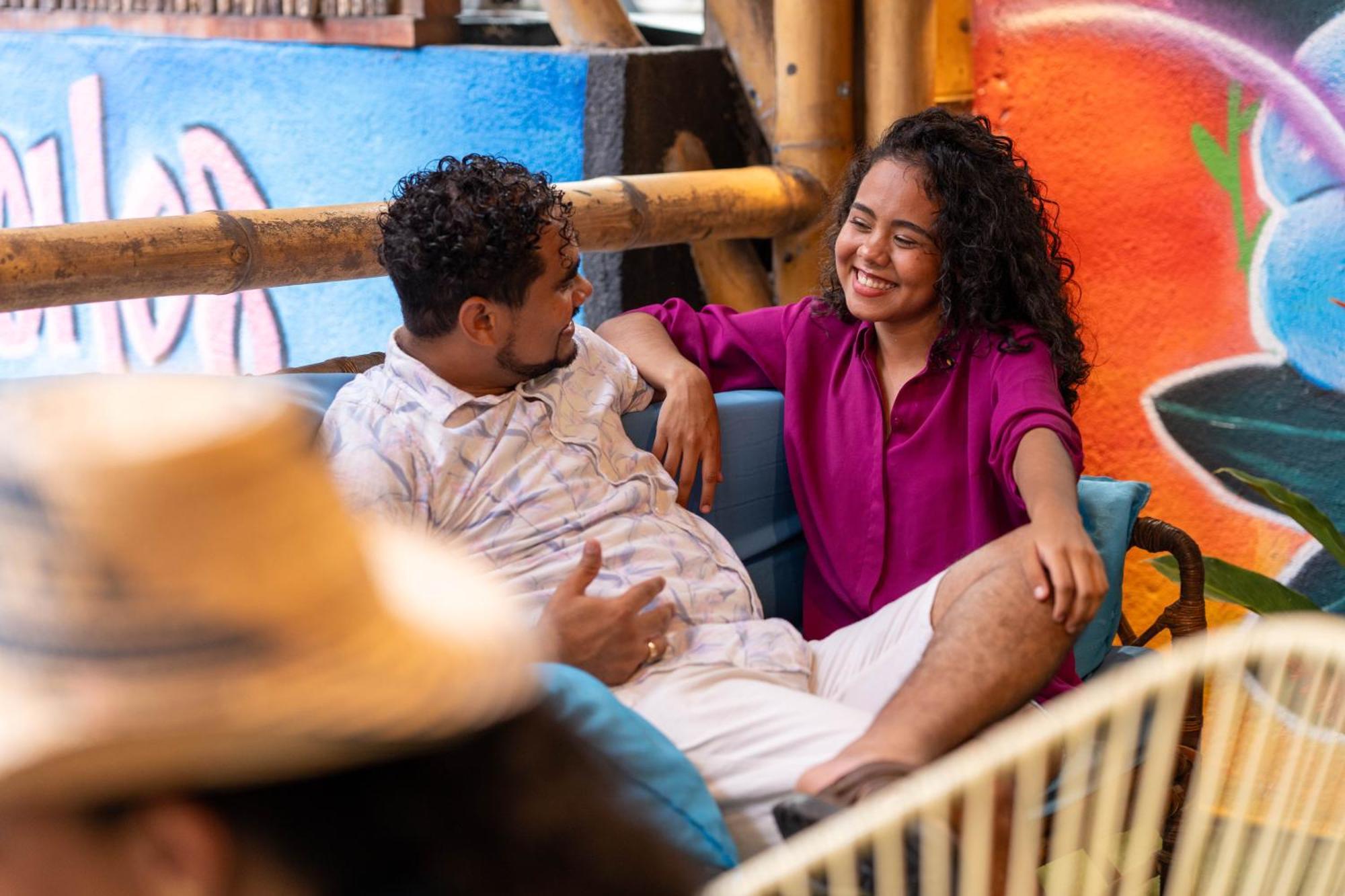 Tayrona Juanchos House Hostel 洛斯纳兰霍斯 外观 照片